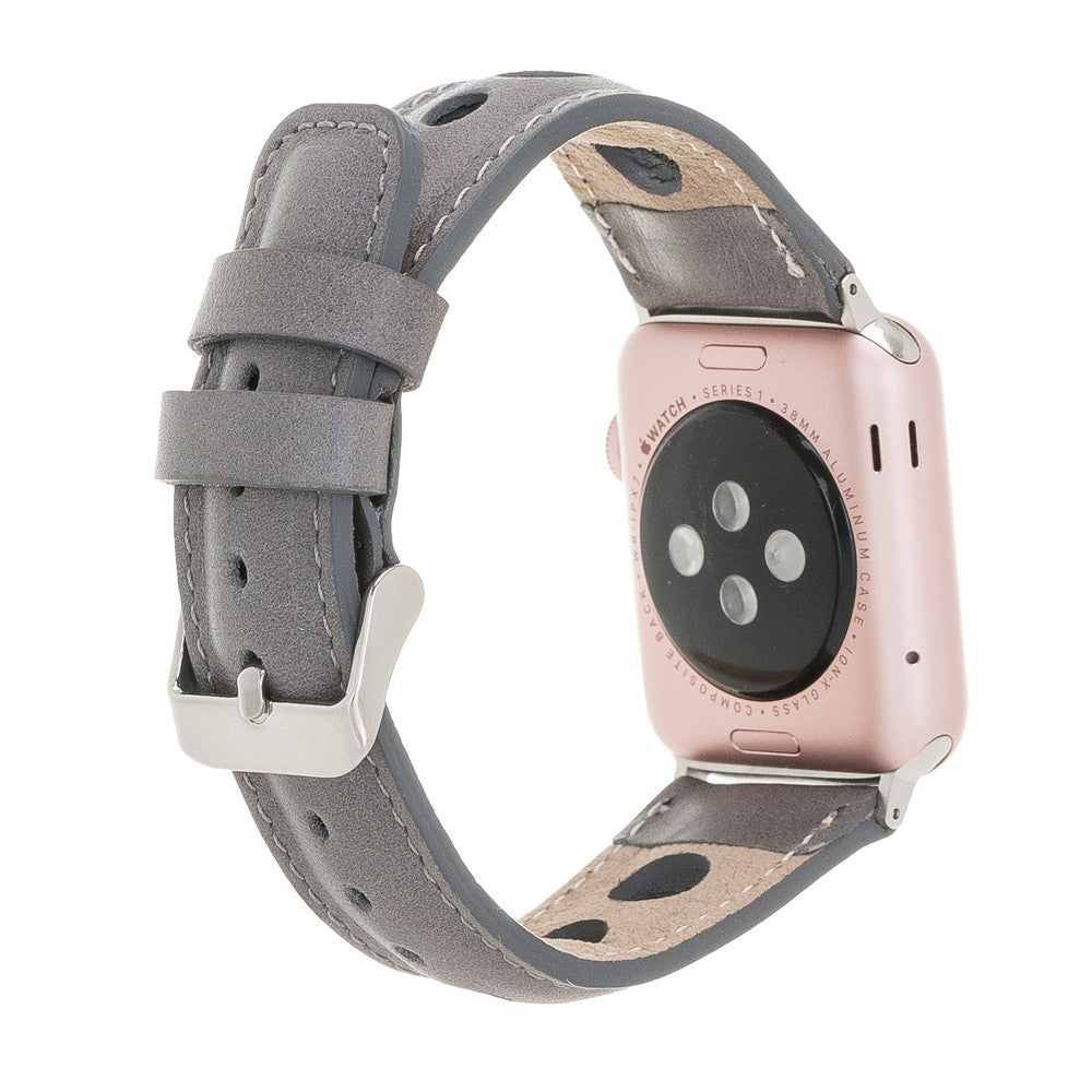 Apple Watch Compatible Leather Band Strap RST9