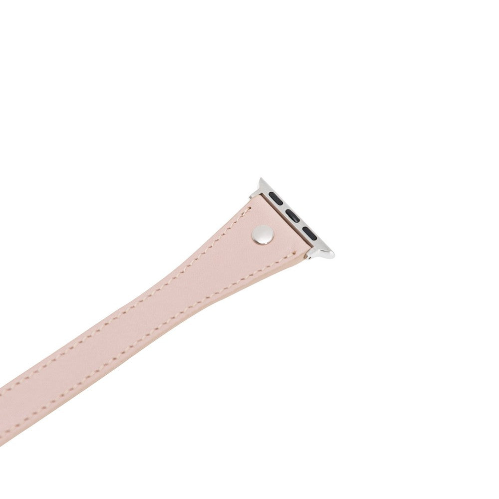 Apple Watch Compatible Leather Band Slim DTST NU1