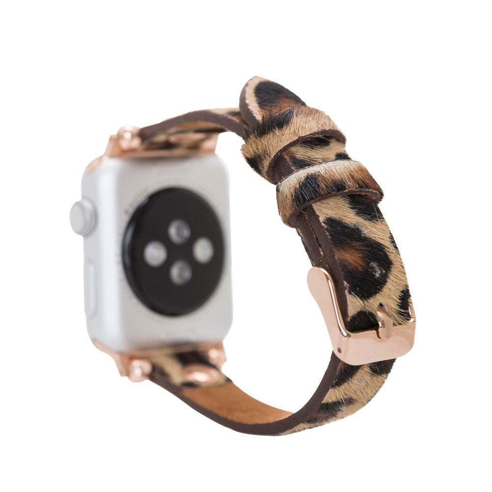 Apple Watch Compatible Leather Band RT LEO1N