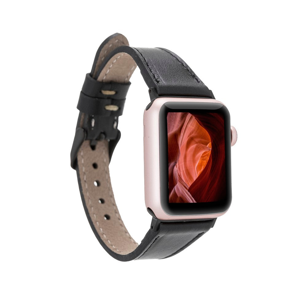 Apple Watch Compatible Leather Band Slim RST1