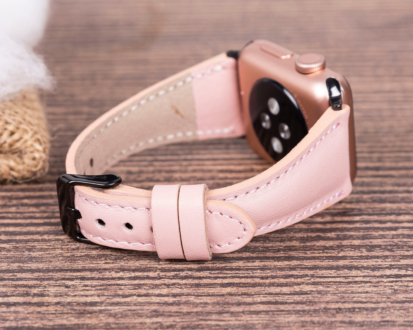 Apple Watch Compatible Leather Band Slim NU2