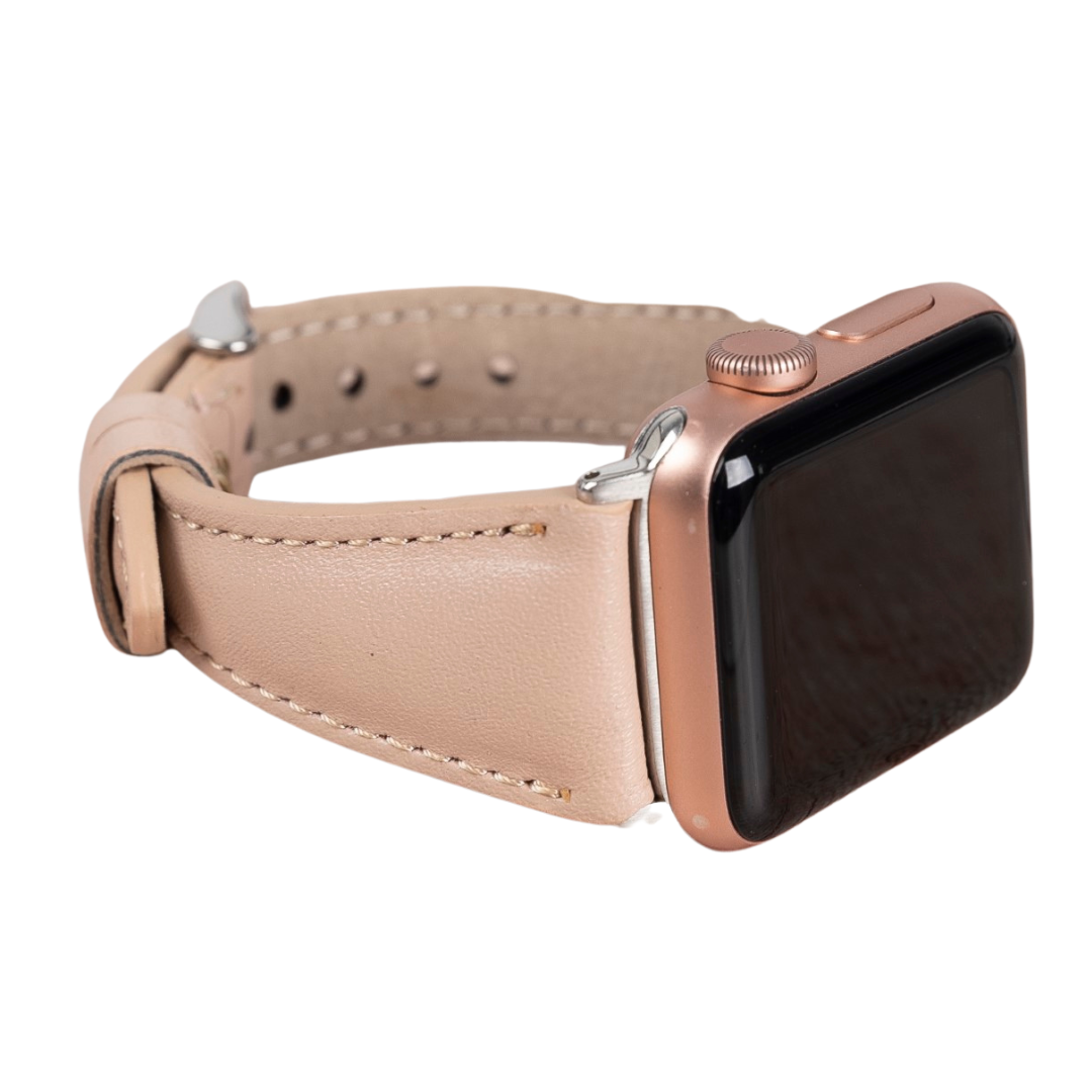 Apple Watch Compatible Leather Band Slim NU1