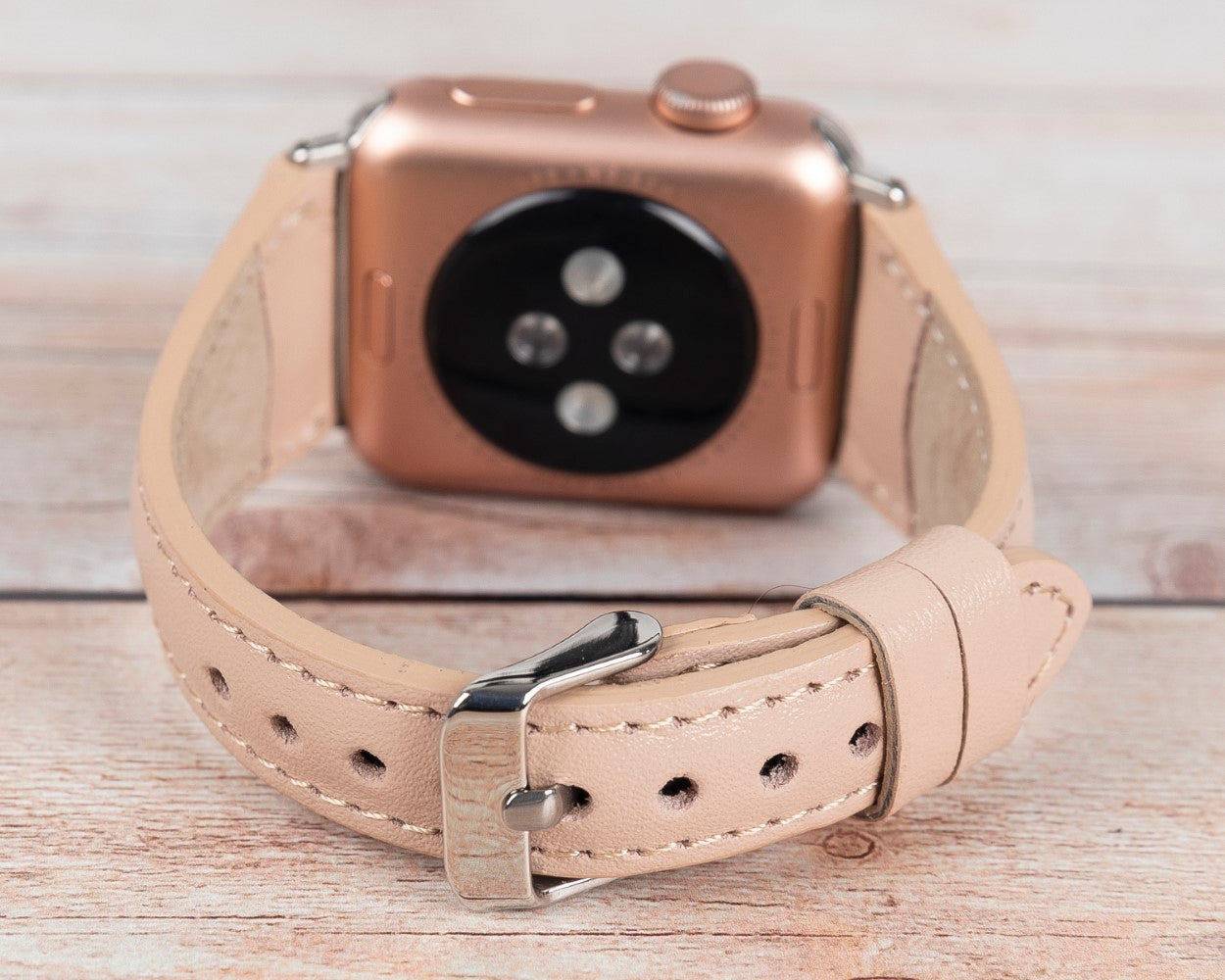 Apple Watch Compatible Leather Band Slim NU1