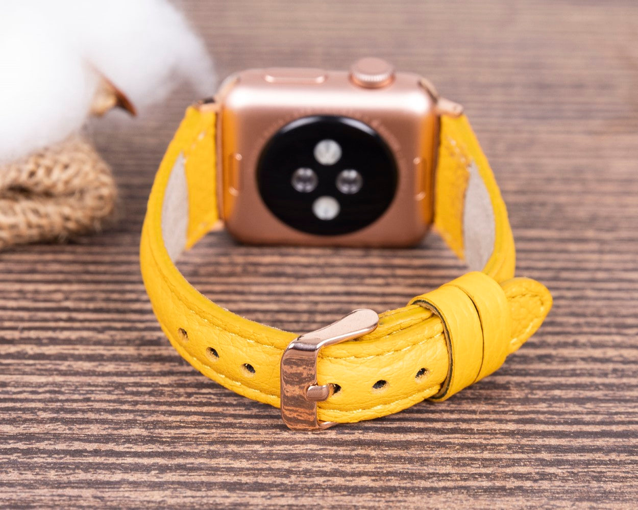 Apple Watch Compatible Leather Band Slim FL12