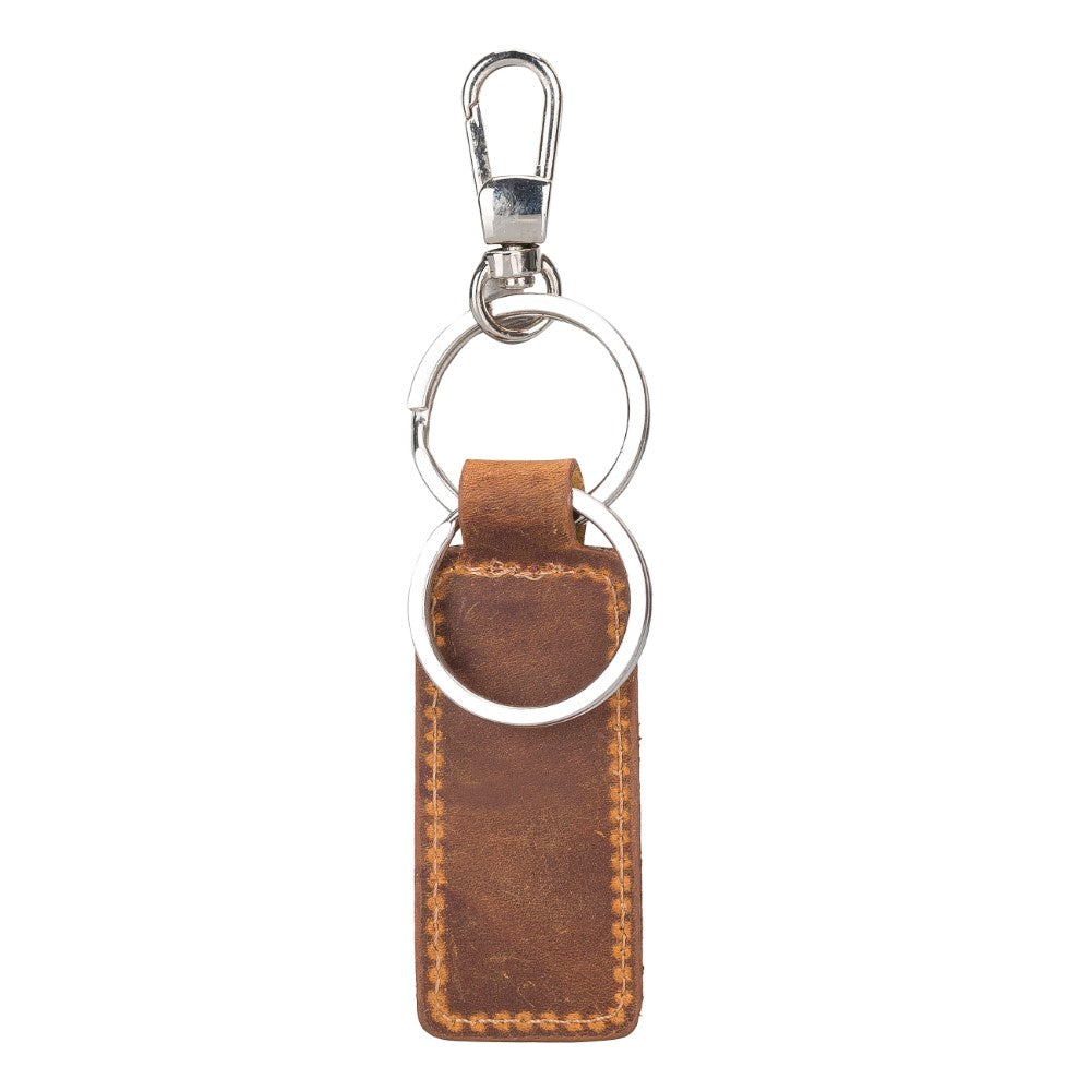 Mina Leather Keychain G19 Tan