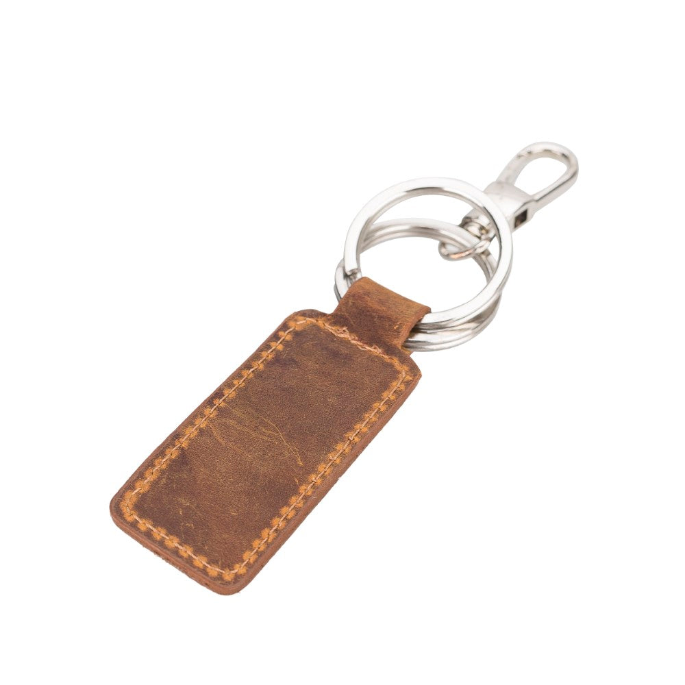 Mina Leather Keychain G19 Tan