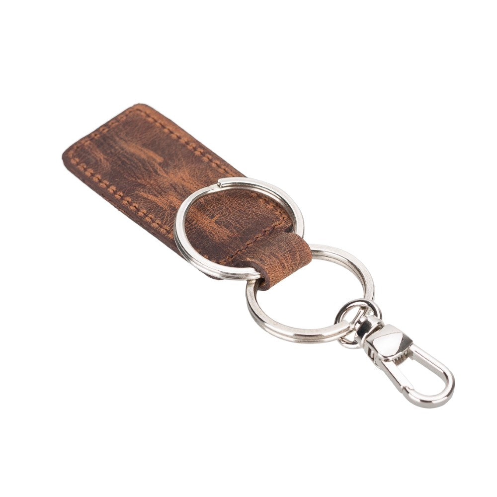 Mina Leather Keychain G19 Tan