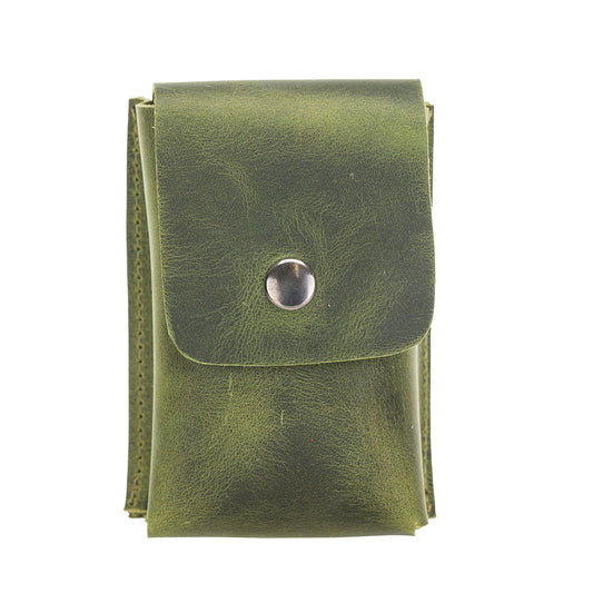 Leather Multi-Purpose Case G16 Green