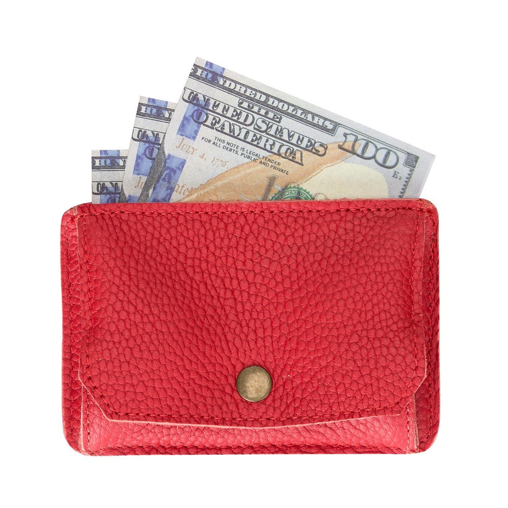 Leather Coin Purse FUNC ERC2 Red