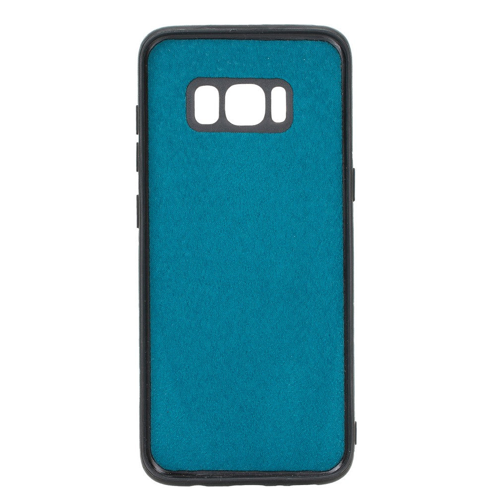 Samsung Galaxy S8 Compatible Leather Back Cover FL20 Blue