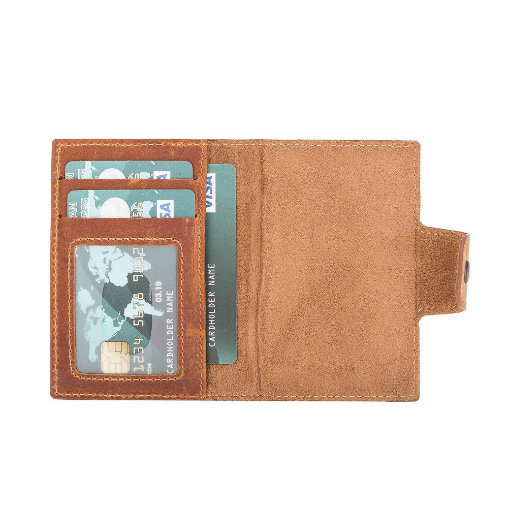 Mondello Magic Leather Card Holder G19 Tan