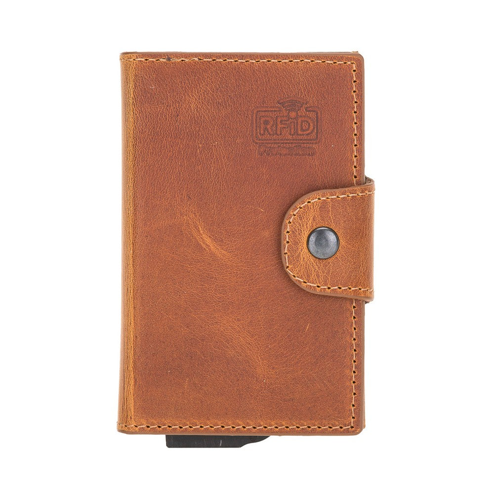 Mondello Magic Leather Card Holder G19 Tan