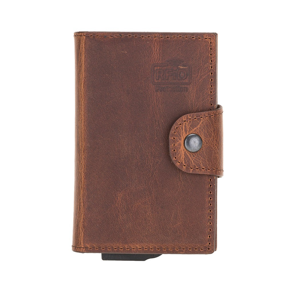 Mondello Magic Leather Card Holder G2 Brown