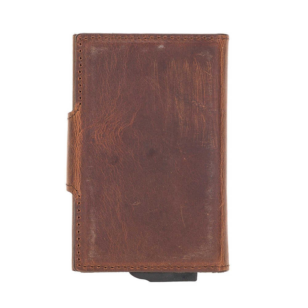 Mondello Magic Leather Card Holder G2 Brown