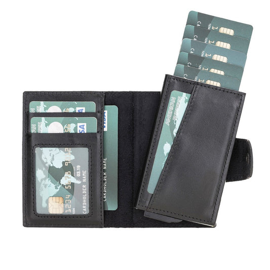 Mondello Magic Leather Card Holder RST1 Black