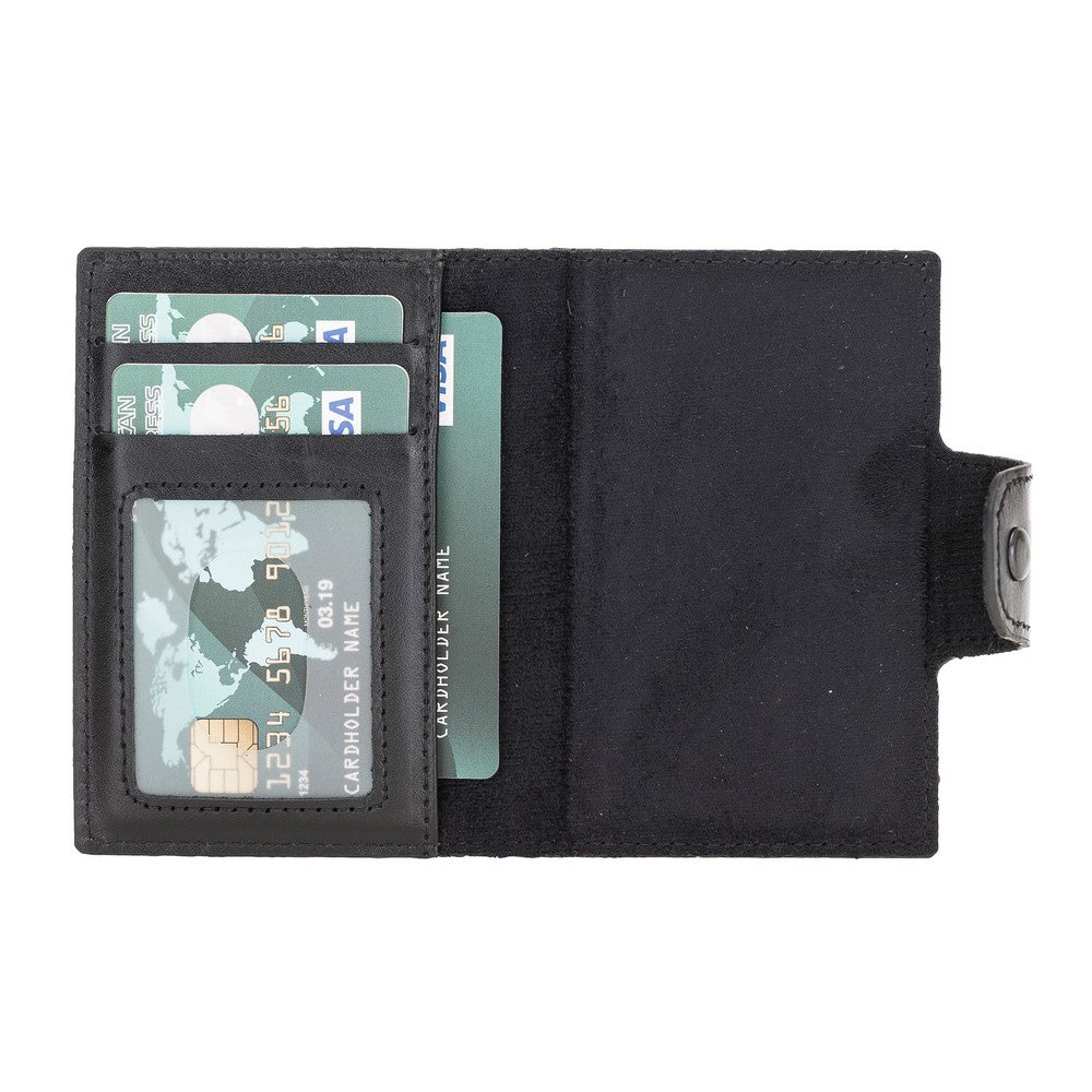 Mondello Magic Leather Card Holder RST1 Black