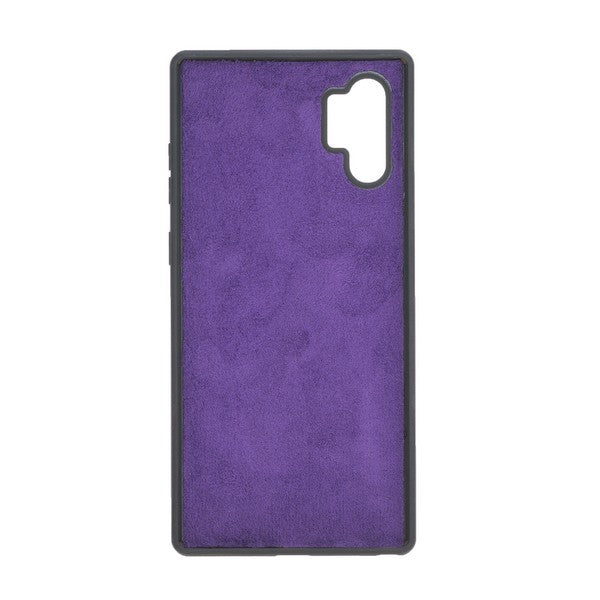 Samsung Galaxy Note 10 Plus Compatible Leather Wallet Case G7 Purple