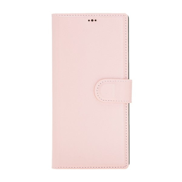 Samsung Galaxy Note 10 Plus Compatible Leather Wallet Case NU2 Pink