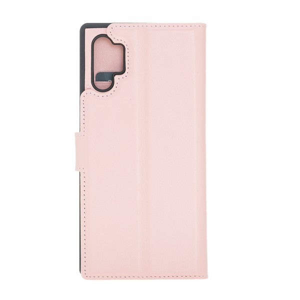 Samsung Galaxy Note 10 Plus Compatible Leather Wallet Case NU2 Pink