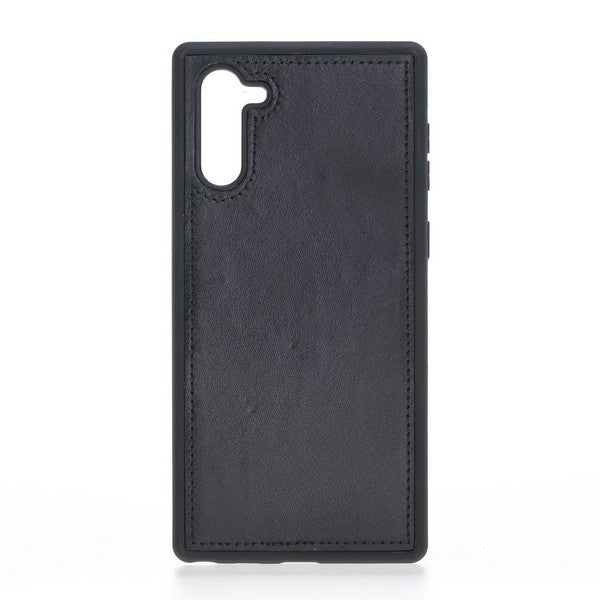 Samsung Galaxy Note 10 Compatible Leather Wallet Case RST1 Black