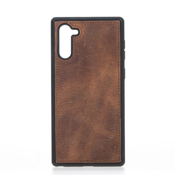 Samsung Galaxy Note 10 Compatible Leather Wallet Case G2 Antique Brown