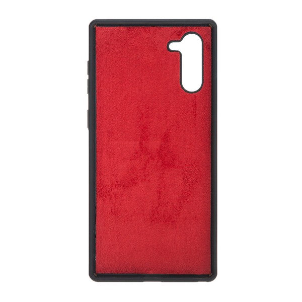 Samsung Galaxy Note 10 Compatible Leather Wallet Case ERC2 Red