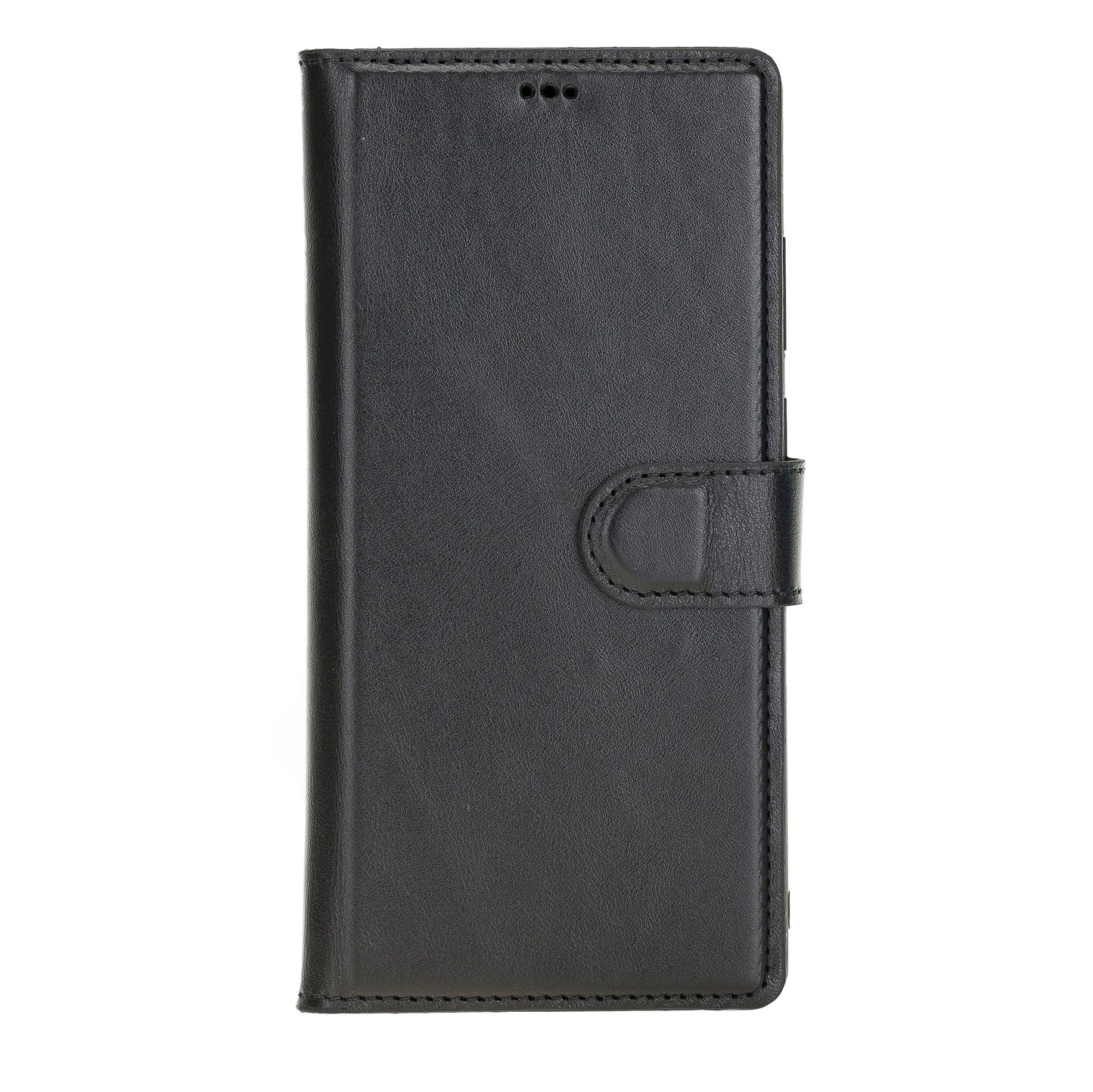 Samsung Galaxy Note 20 Compatible Leather Wallet Case RST1 Black