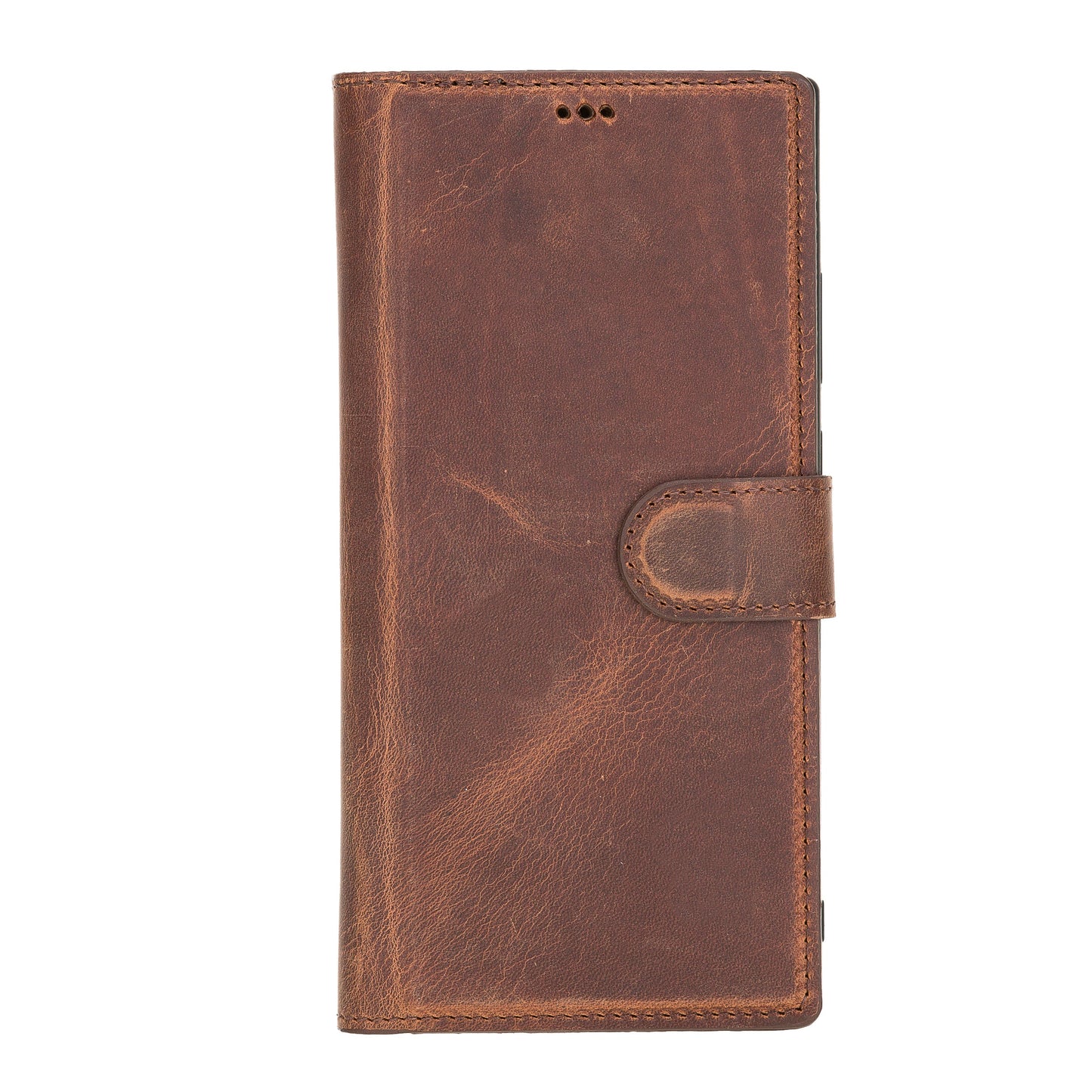 Samsung Galaxy Note 20 Plus Compatible Leather Wallet Case G2 Brown