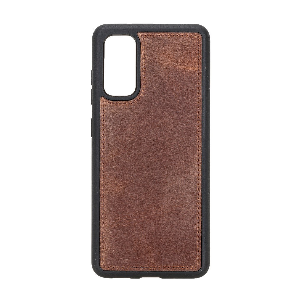 Samsung Galaxy S20 Compatible Leather Wallet Case G2 Brown