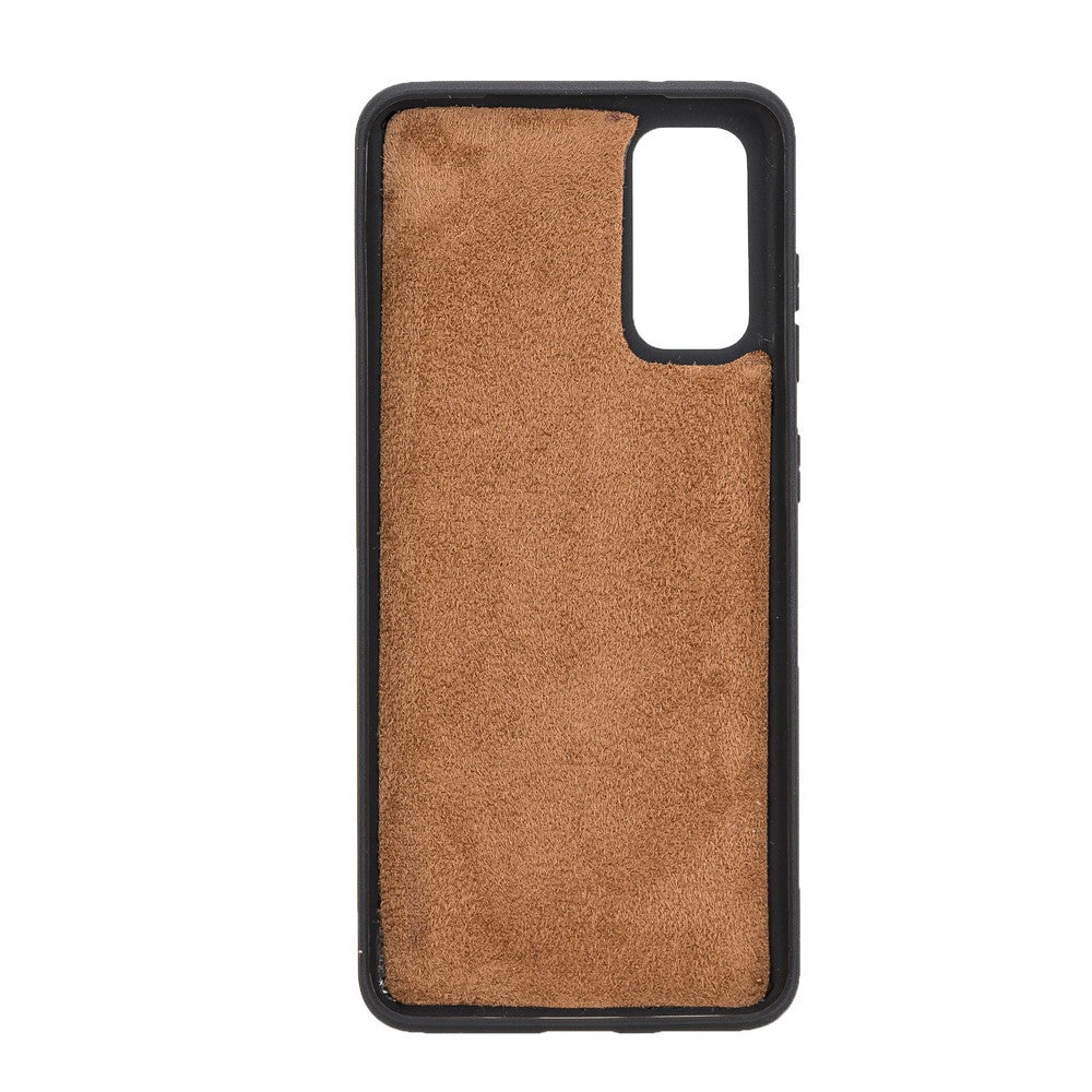 Samsung Galaxy S20 Compatible Leather Wallet Case G2 Brown