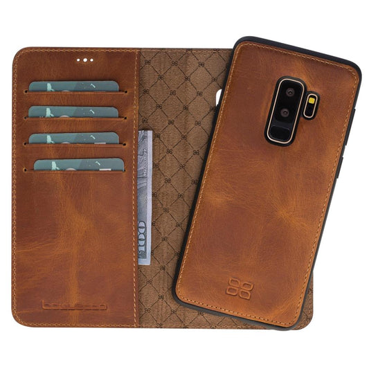 Samsung Galaxy S9 Compatible Leather Wallet Case G19