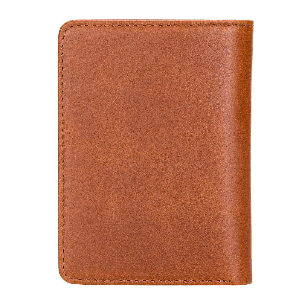 Simon Wallet, 7 Card Compartments, Tan