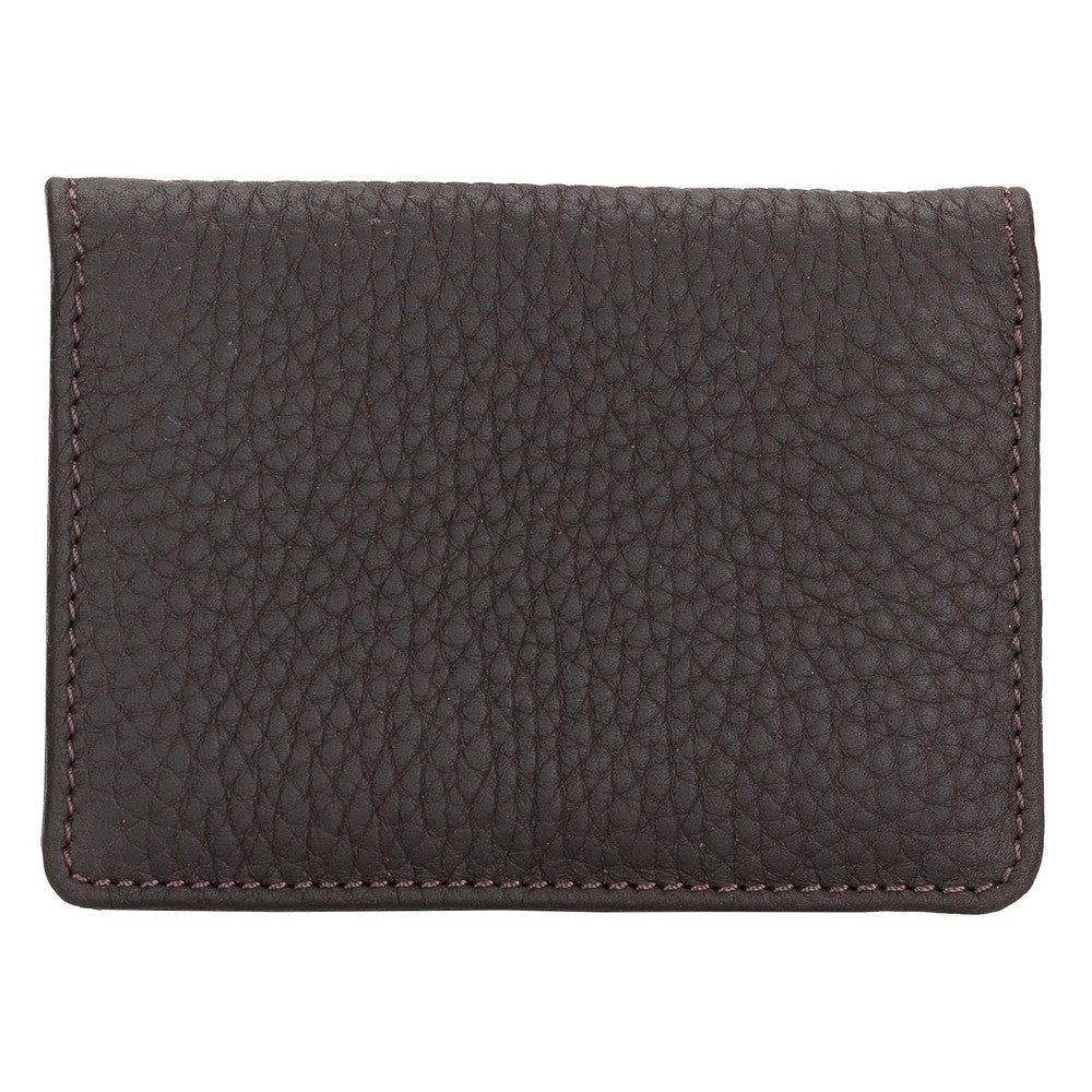 Toni Leather Card Holder FL02 Brown