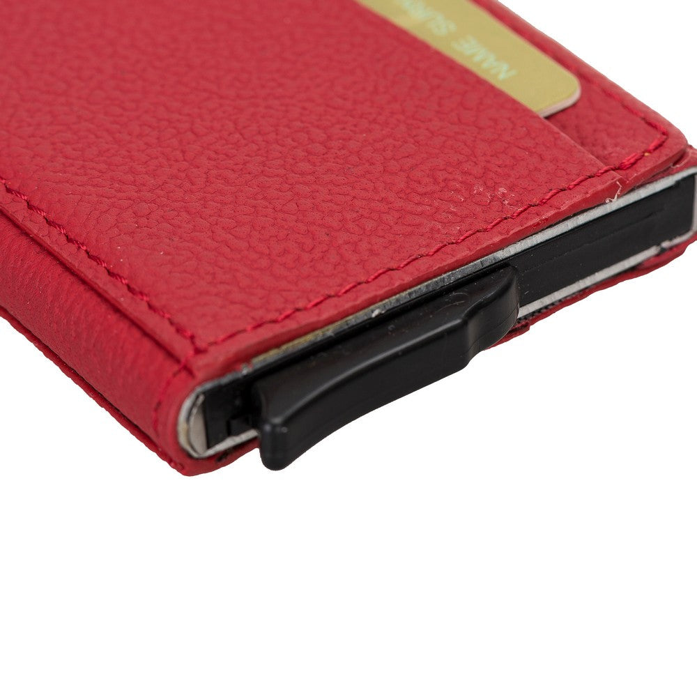 Drop2 Red with Torres Leather Card Holder Mechanism