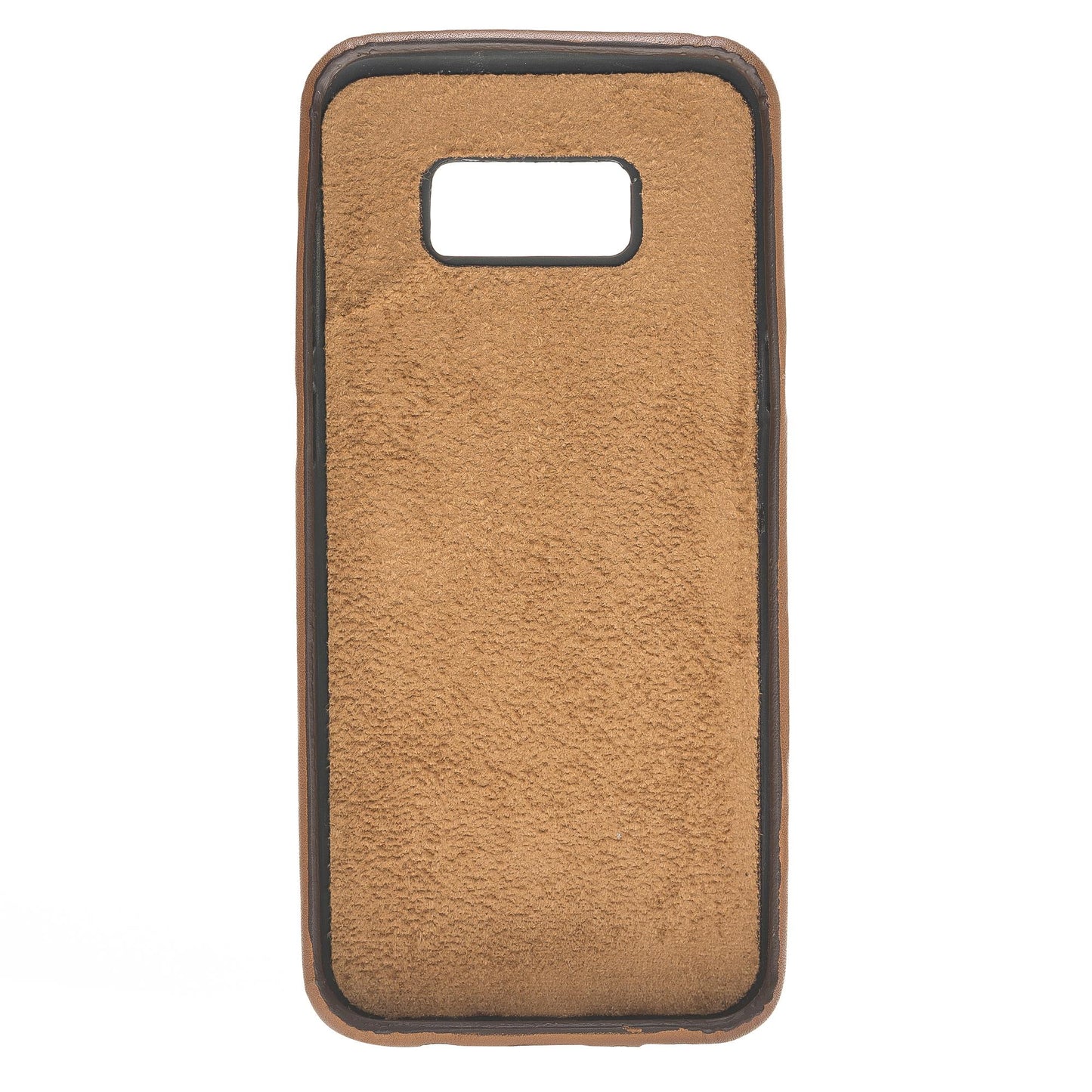 Samsung Galaxy S8 Plus Compatible Leather Back Cover FXCP UCCC Tan