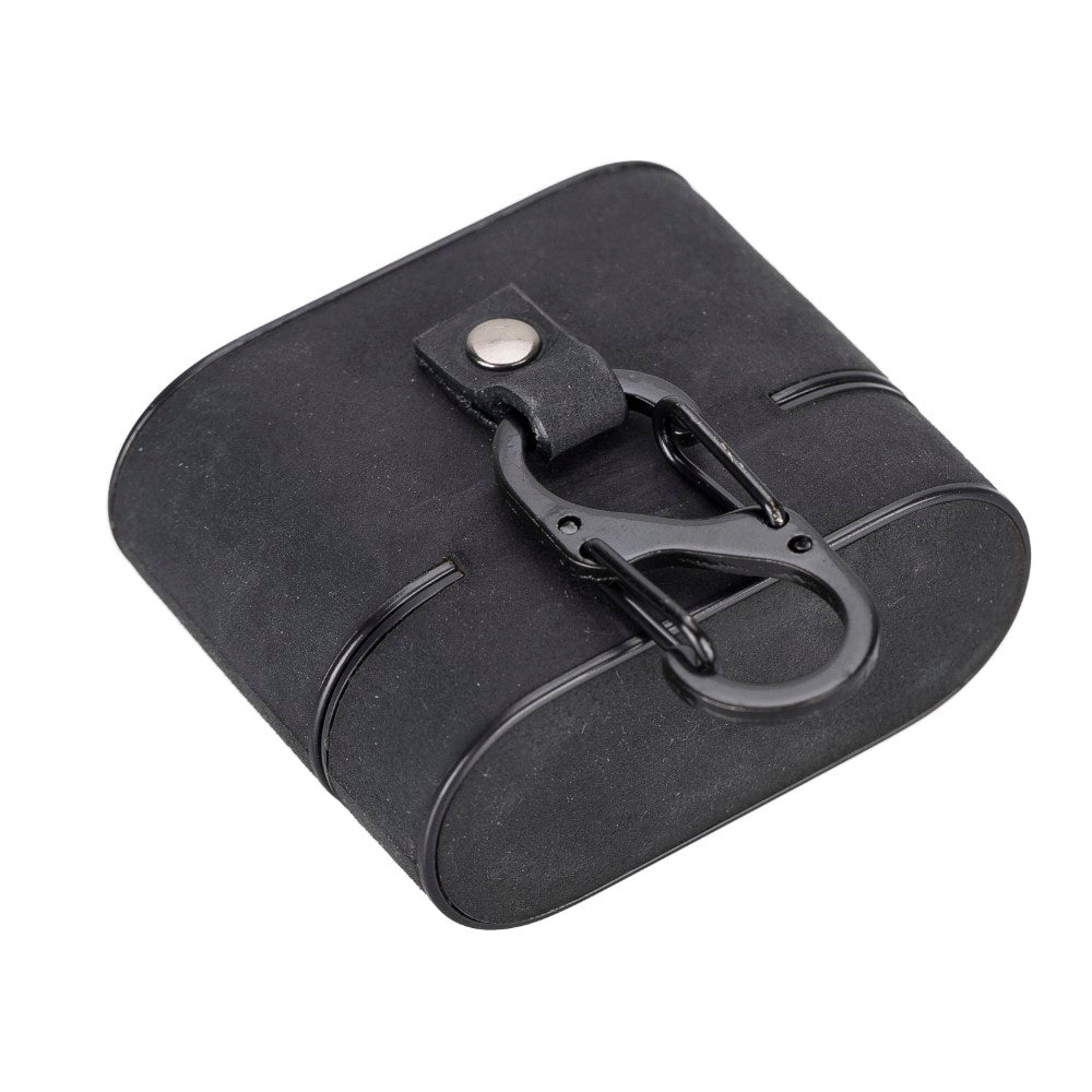 Casquet Apple AirPods 3rd generation Compatible Leather Case G1 Black