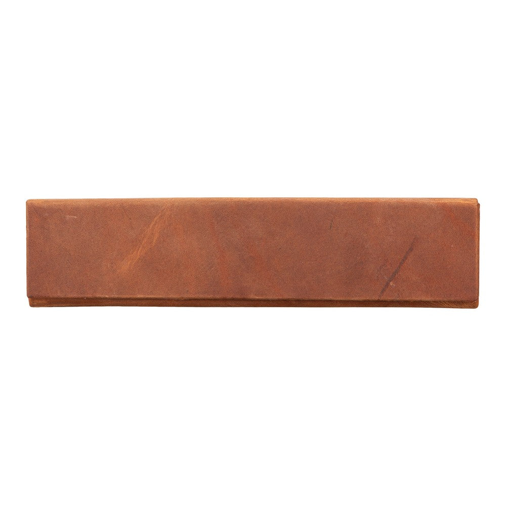 Clever Leather Glasses Case G2 Brown 