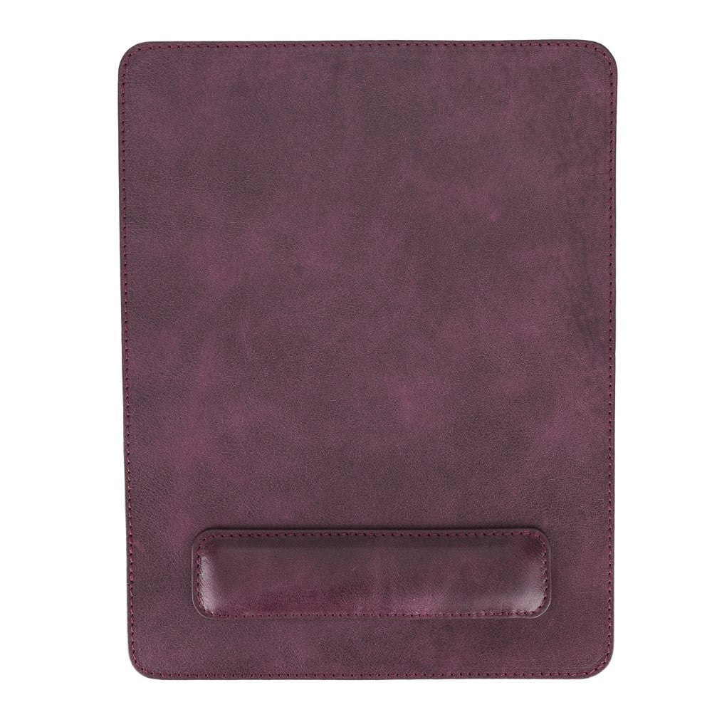 Comfy Wristband Leather Mouse Pad TN6 Purple