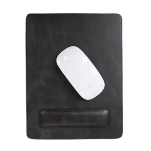 Comfy Wristband Leather Mouse Pad VS4EF Gray