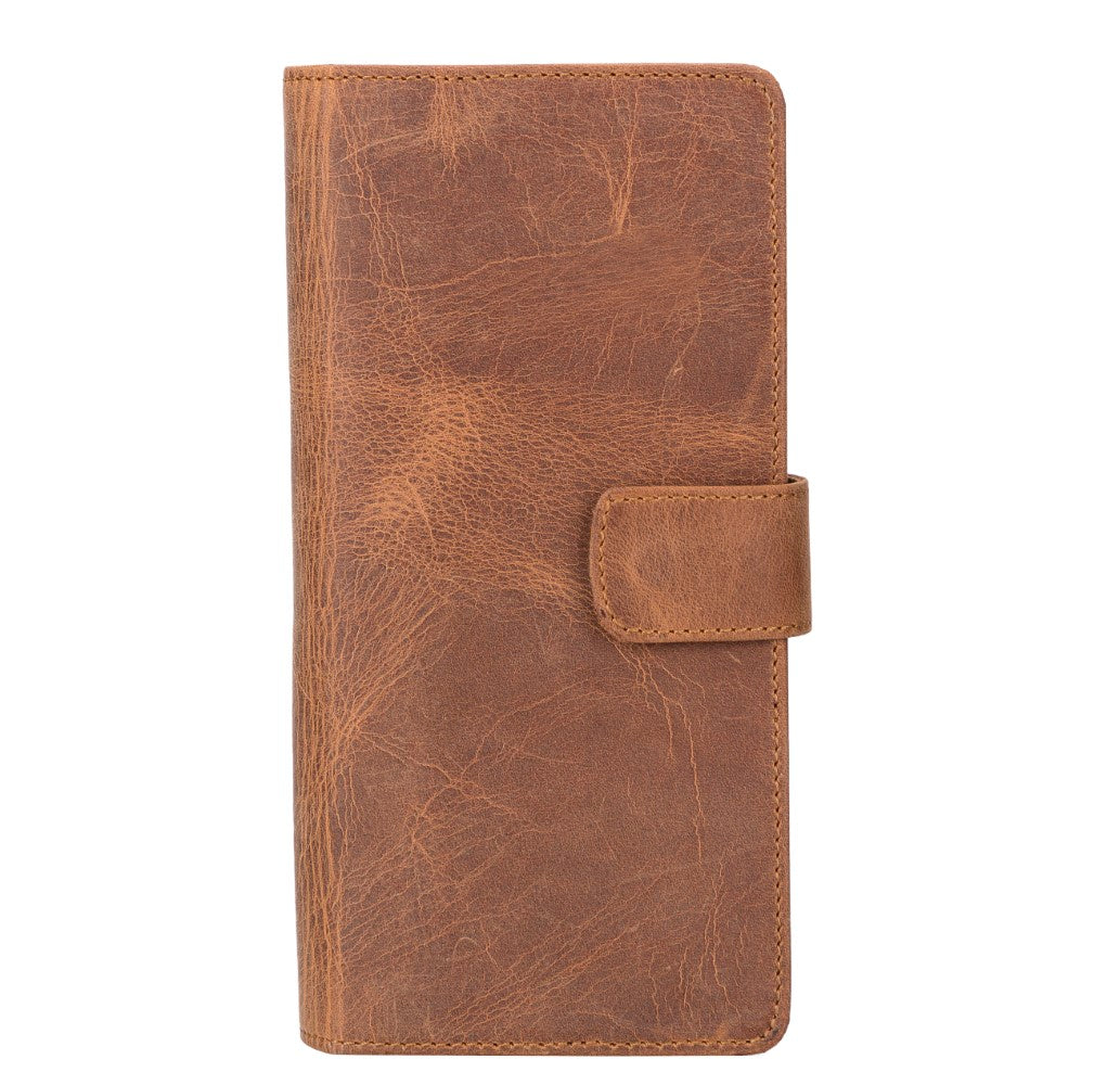 Coppet 6.7 inch Compatible Leather Card Holder Case G6 Tan