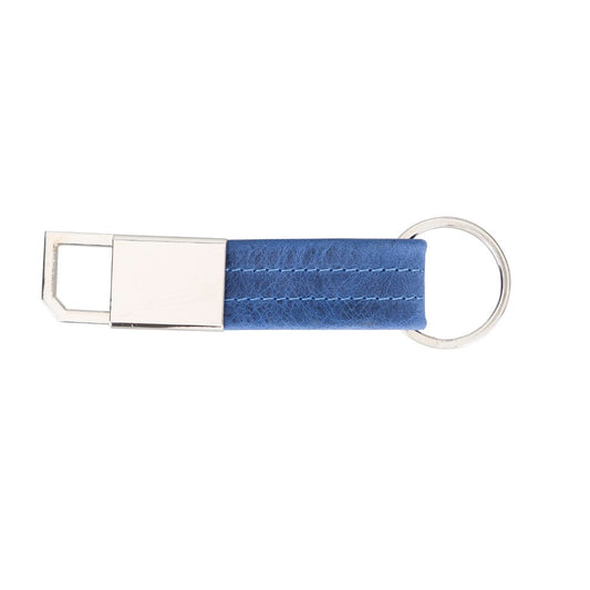 Leather Keychain BKR16 G21 Blue