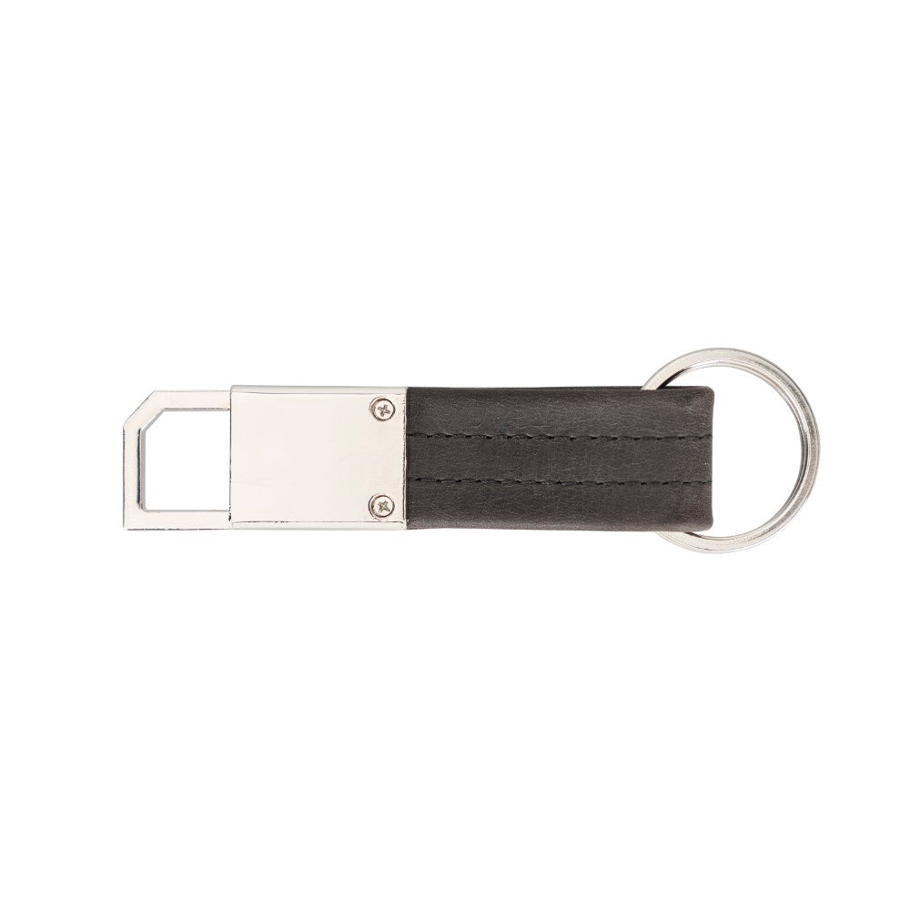 Leather Keychain BKR16 TN1 Black