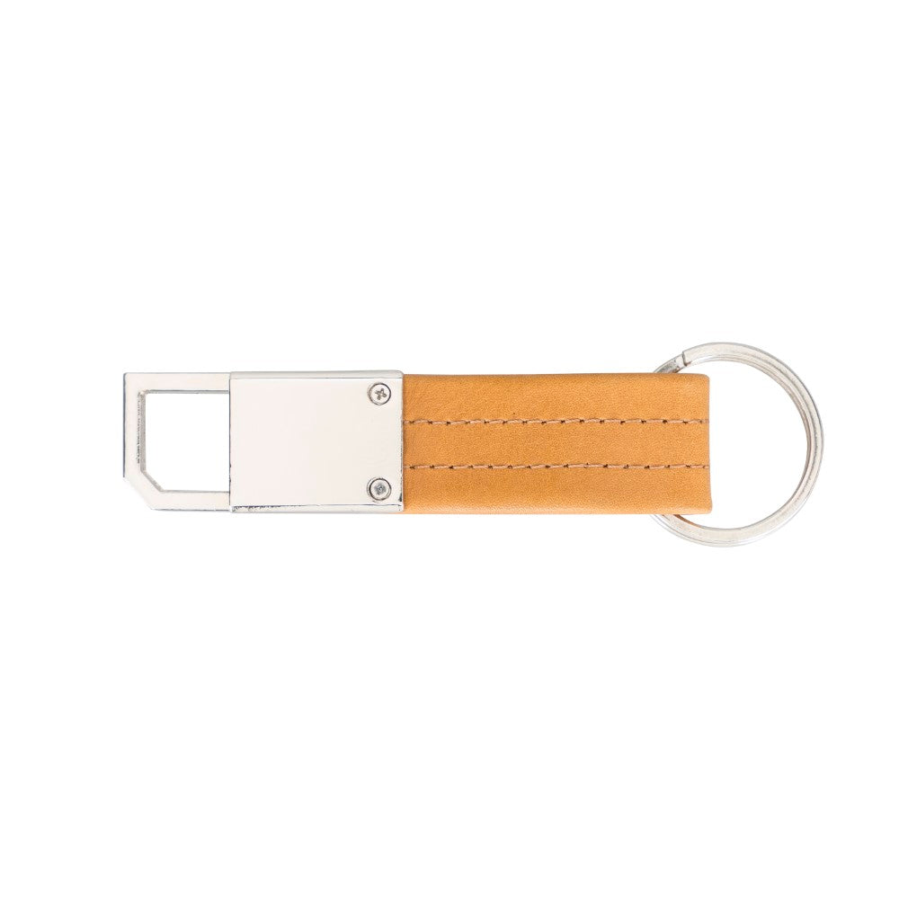 Leather Keychain BKR16 V9 Tan