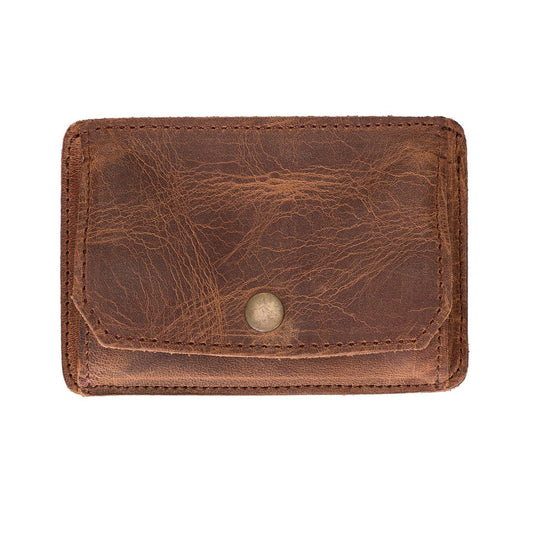 Leather Coin Purse FUNC TN3 Brown