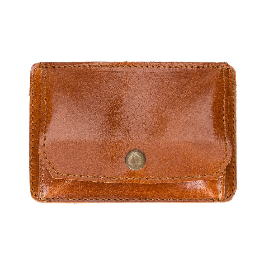 Leather Coin Purse FUNC RST2EF Tan