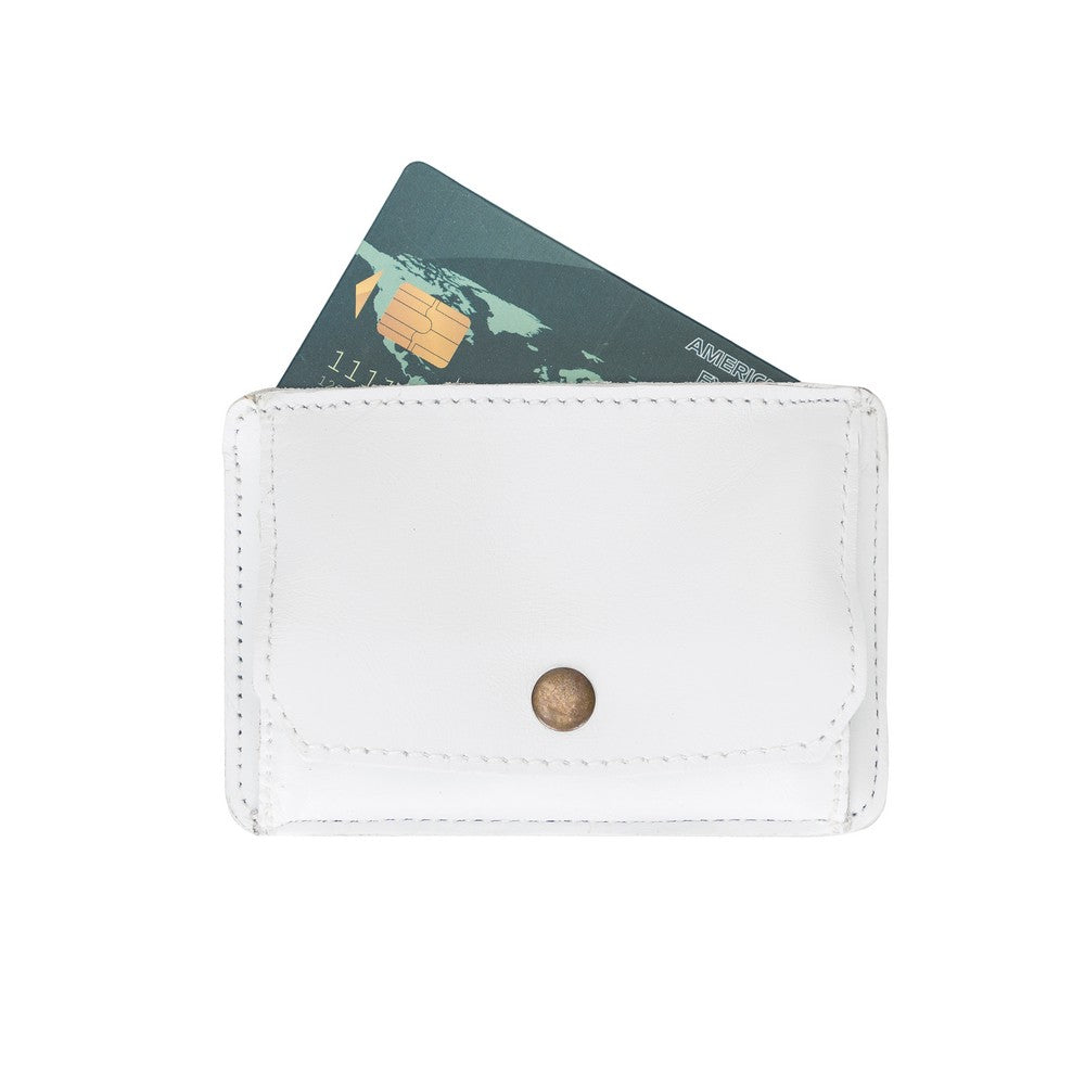 Leather Coin Purse FUNC F3 White