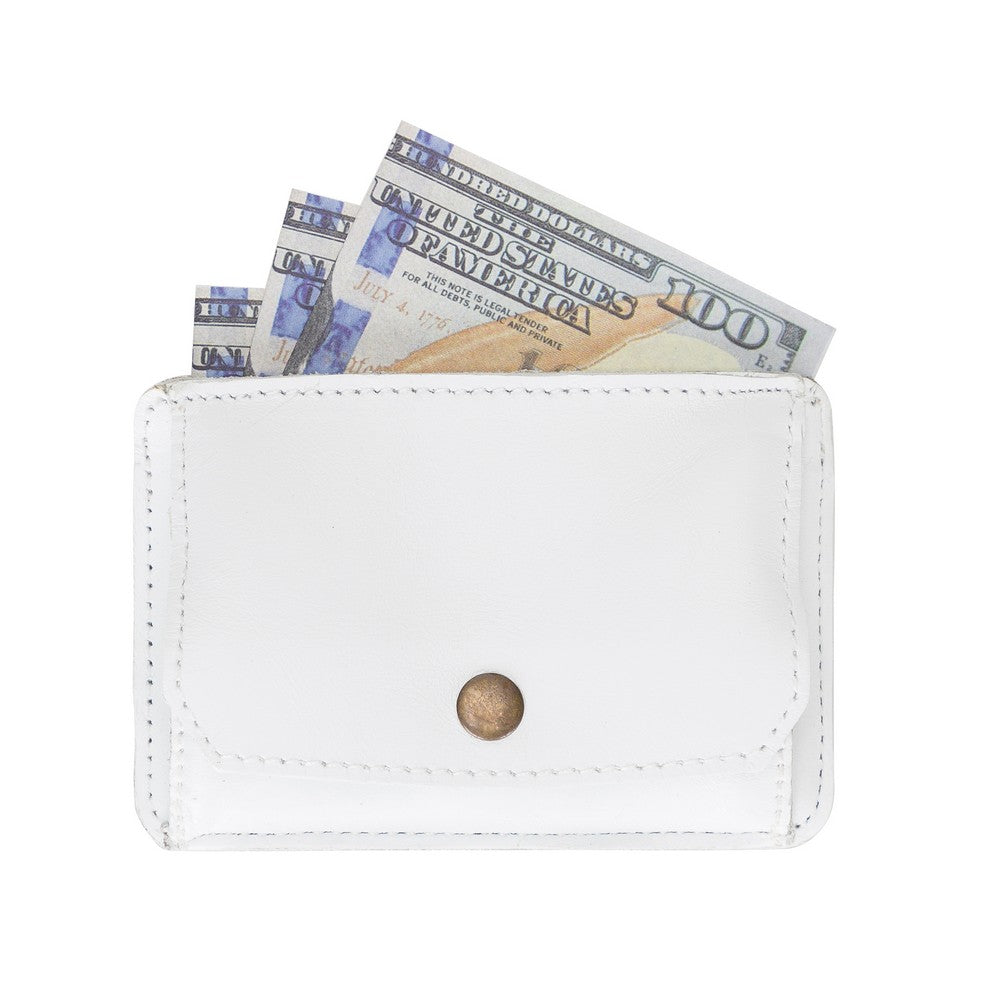 Leather Coin Purse FUNC F3 White