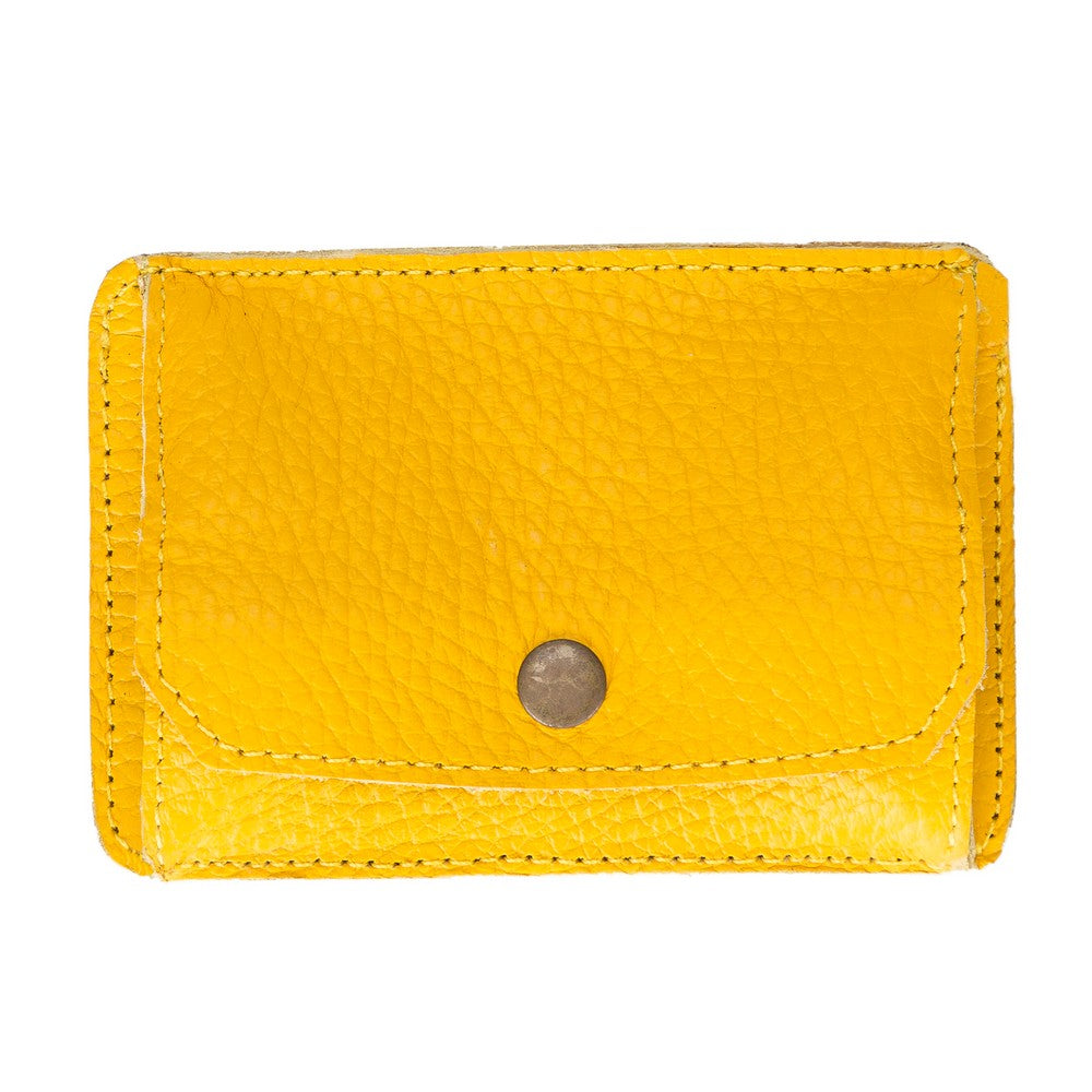 Leather Coin Purse FUNC FL12 Yellow