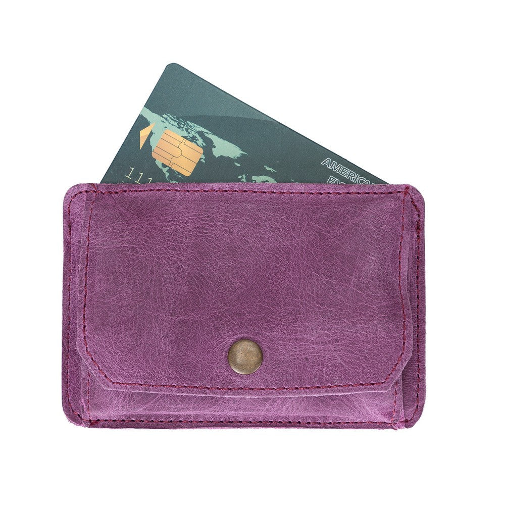 Leather Coin Purse FUNC G7 Purple