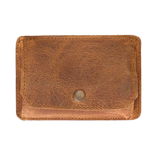 Leather Coin Purse FUNC G19 Tan